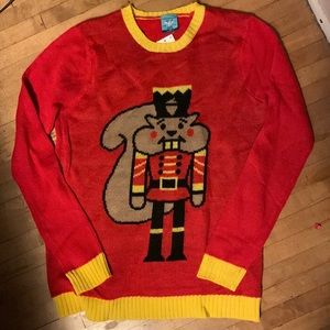 Squirrel Nutcracker Christmas Sweater